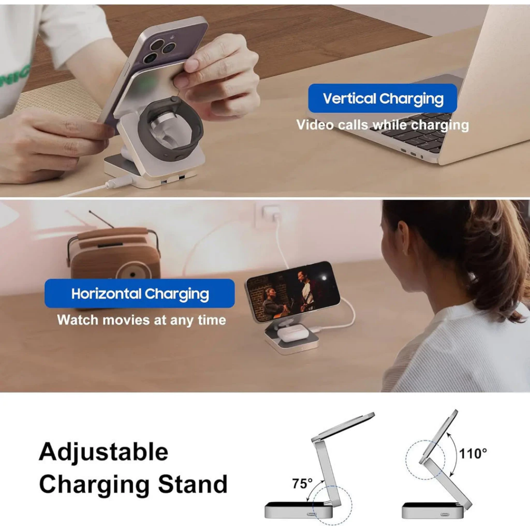 KwikPro 3in1 Magnetic Charger Stand™