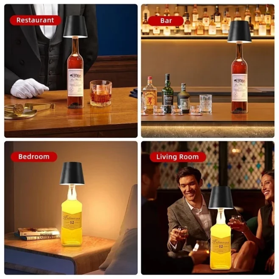 Golden Light Bottle Lamp™