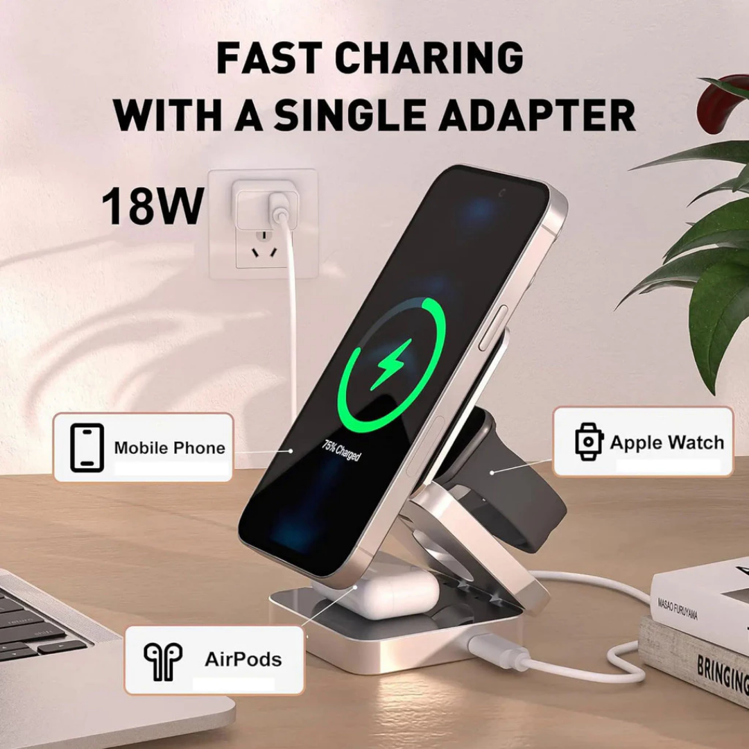 KwikPro 3in1 Magnetic Charger Stand™
