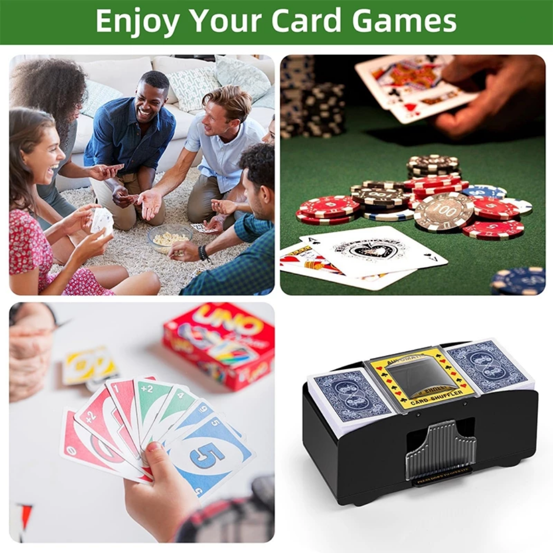 Deck Perfect™ Automatic Card Shuffle Machine