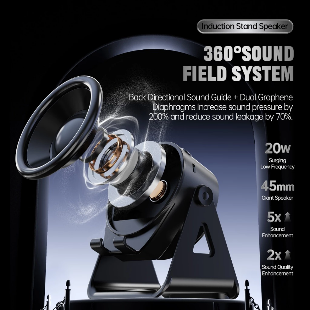 Resonance Pod Pro™ Magnetic Wireless Speaker