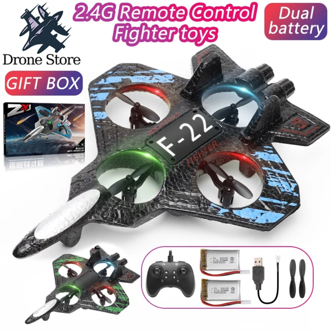 Quad-Axis ™ Jet Fighter RC Aircraft