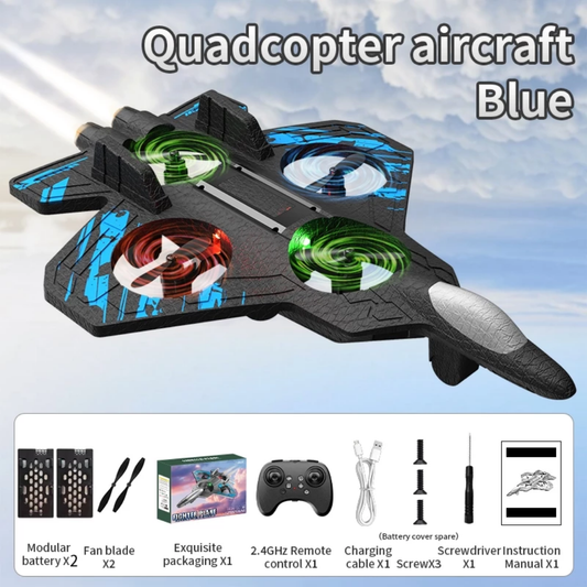Quad-Axis ™ Jet Fighter RC Aircraft