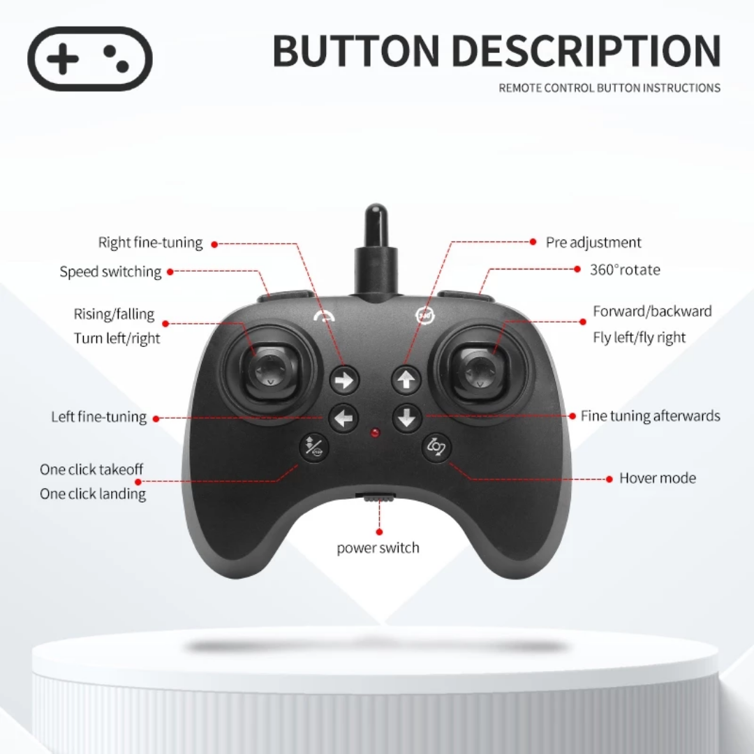 Quad-Axis ™ Jet Fighter RC Aircraft