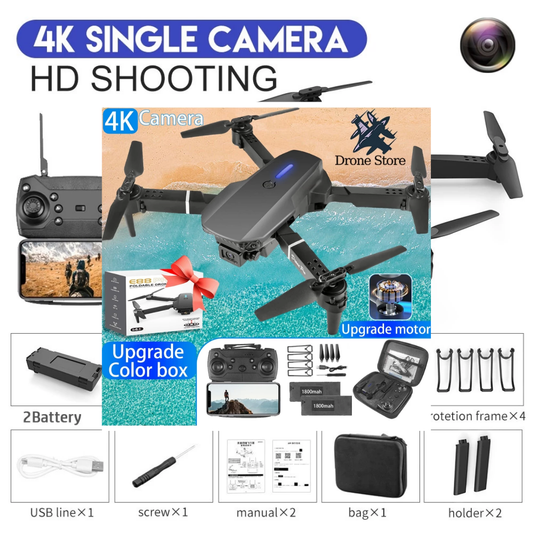 Vivid View Pro™  Drone 4K HD dual camera