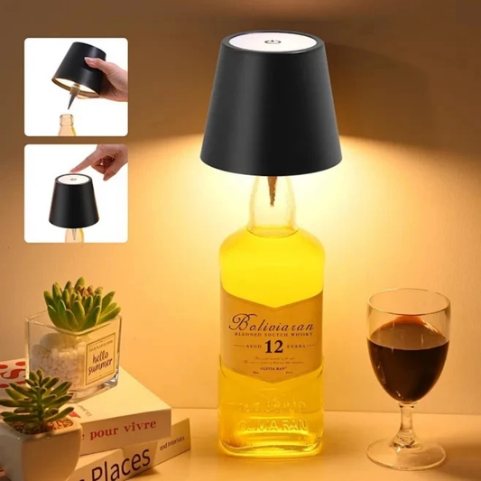 Golden Light Bottle Lamp™