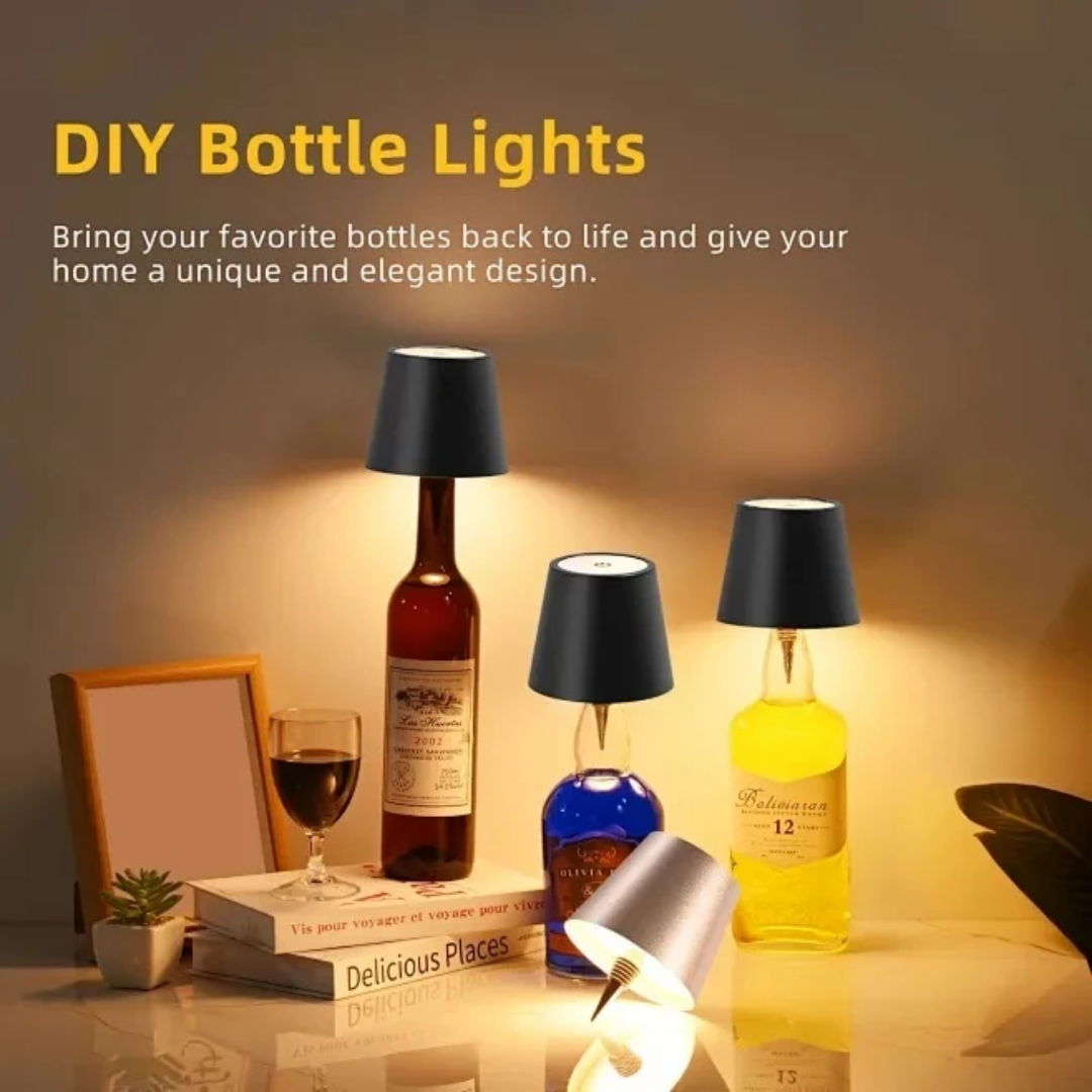Golden Light Bottle Lamp™